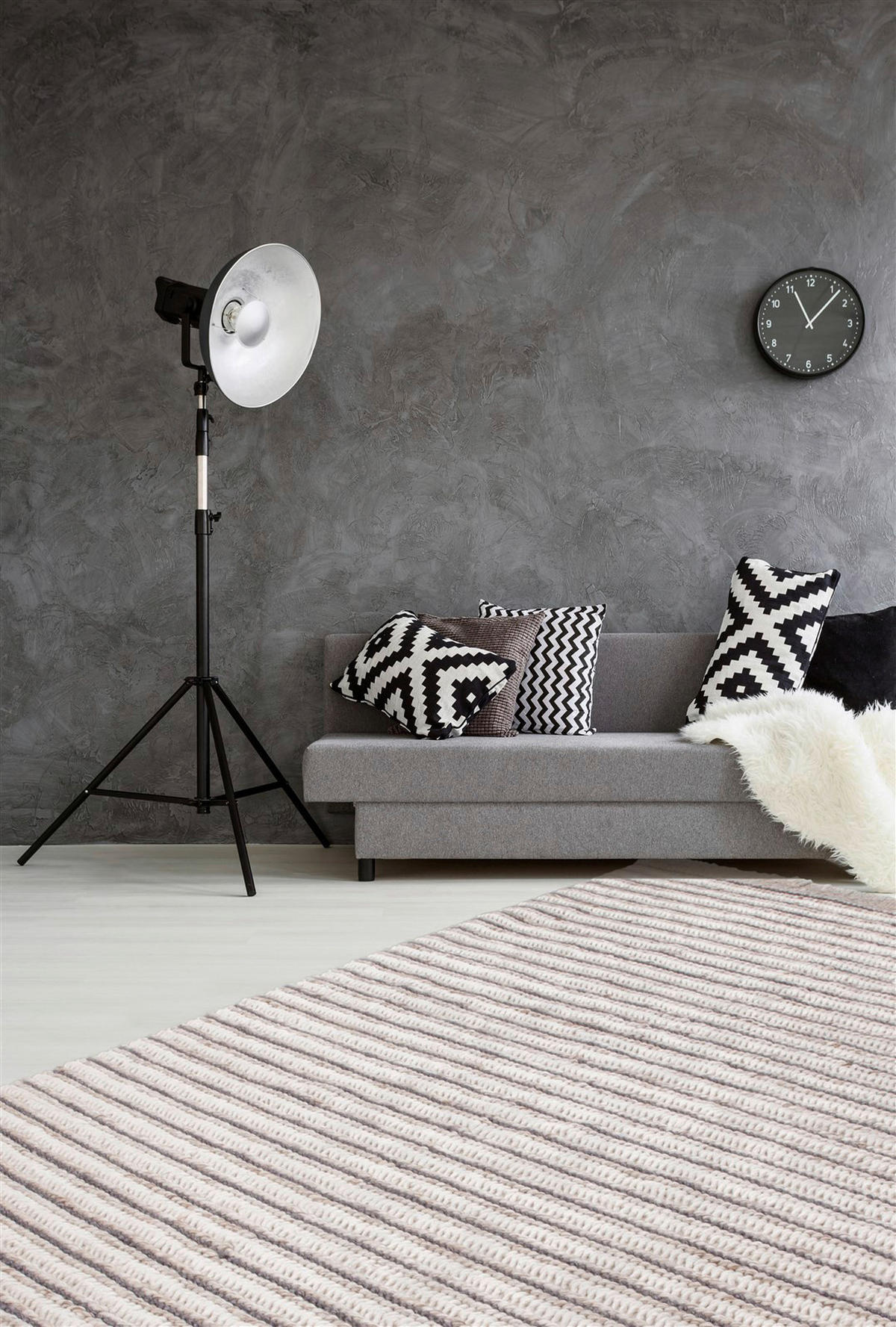 Kayoom Kurzflorteppich Natura 210 creme B/L: ca. 80x150 cm Natura 210 - creme (80,00/150,00cm) - Kayoom