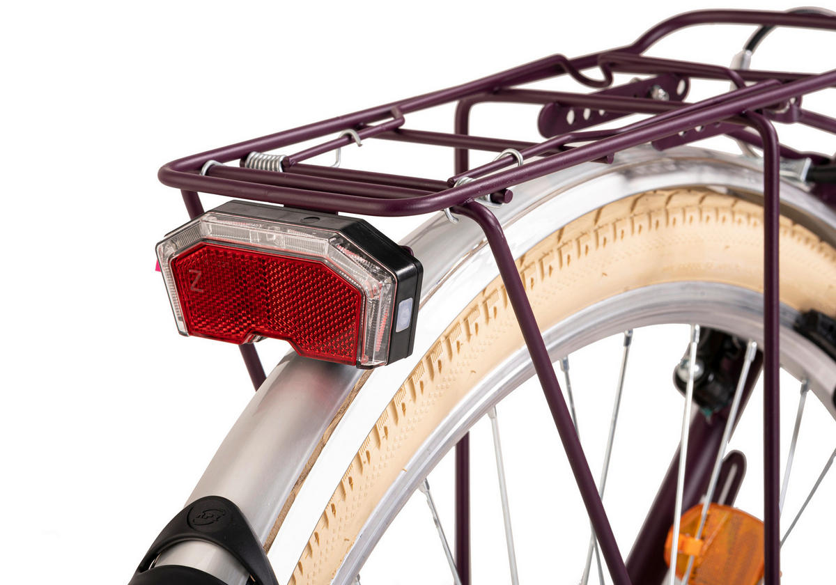 DaCapo Damenfahrrad Casino 169C 28 Zoll Rahmenhöhe 48 cm 6 Gänge aubergine aubergine ca. 28 Zoll Casino - aubergine - DaCapo