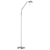 Fischer & Honsel LED-Stehleuchte 40073 weiß nickel matt Metall Glas H/D: ca. 160x23 cm 1 Brennstellen Pool TW - weiß/nickel matt (23,00/160,00cm) - Fischer & Honsel