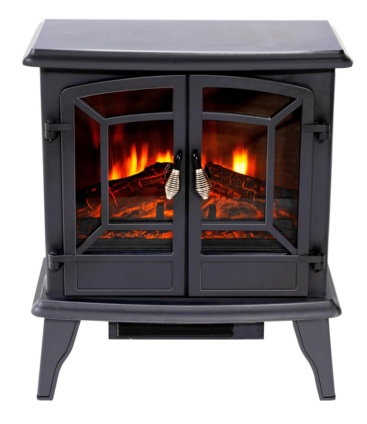 Elektrokamin schwarz B/H/L: ca. 51x59x28 cm ca. 1800 W Narvik - schwarz (28,00/51,00/59,00cm)