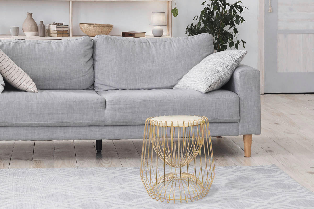 Beistelltisch Malibu 200 H/D: ca. 51x50 cm Malibu 200 - (50,00/51,00cm) - 360 Living