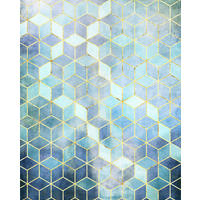 Komar Fototapete Mosaik Azzuro B/L: ca. 200x250 cm Mosaik Azzuro - (200,00/250,00cm) - Komar