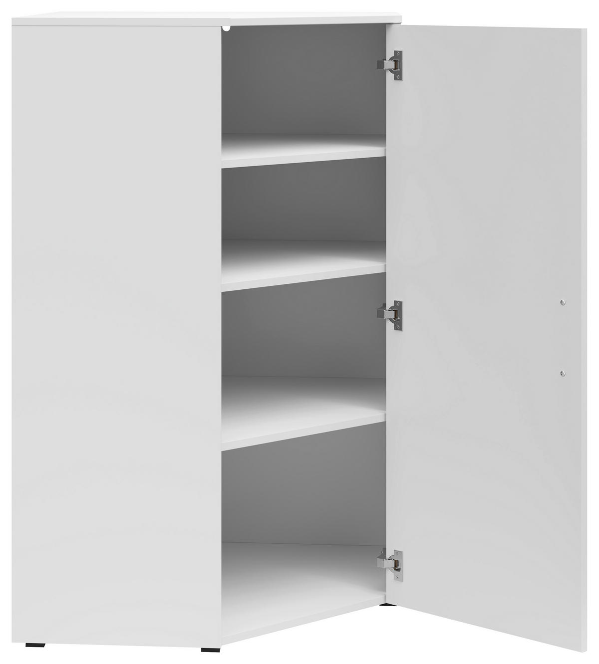 Schrank Multi-Stauraum Typ 42 weiß B/H/T: ca. 101x115x79 cm Multi-Stauraum Typ 42 - weiß (101,00/115,00/79,00cm)