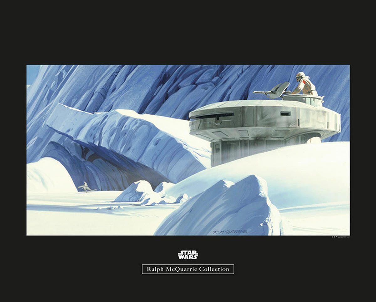 Komar Poster Star Wars Classic RMQ Hoth Echo Bas Star Wars B/L: ca. 50x40 cm Star Wars Classic RMQ Hoth Echo Bas - (50,00/40,00cm) - Komar