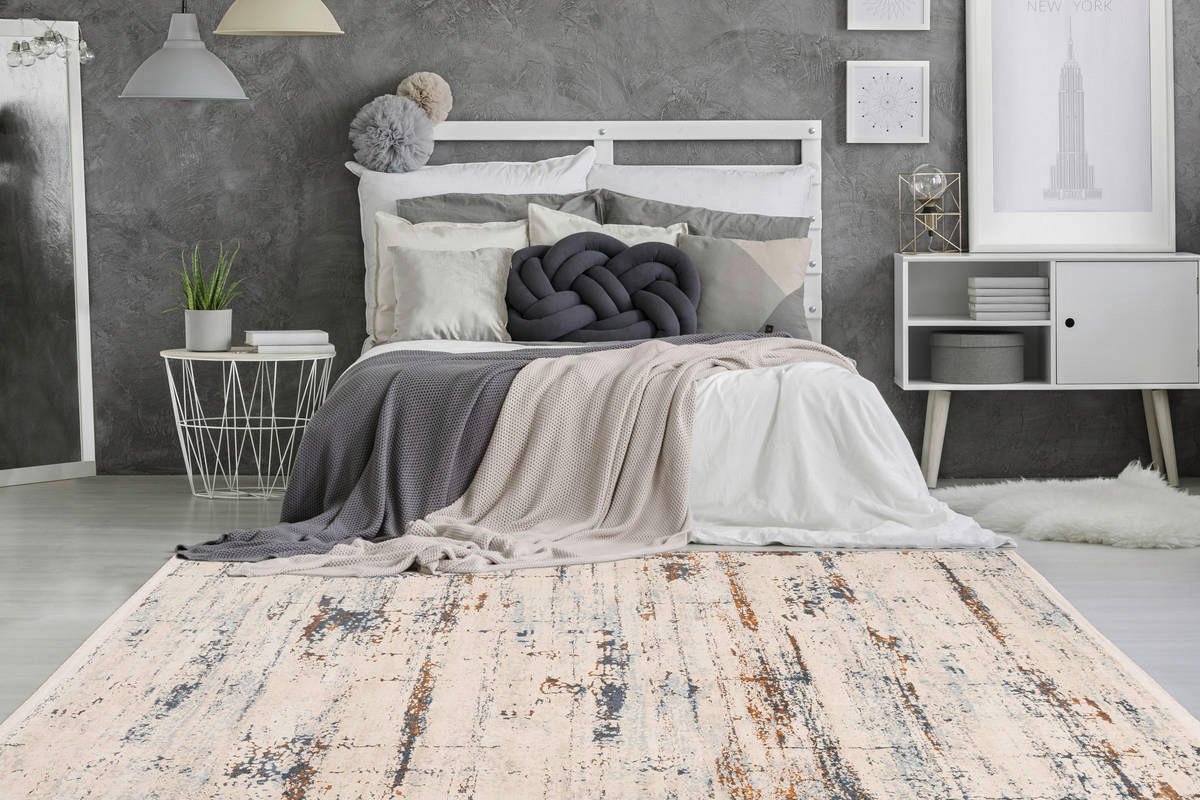360Living Teppich Palace grau B/L: ca. 80x150 cm Palace - rot/grau (80,00/150,00cm) - 360Living