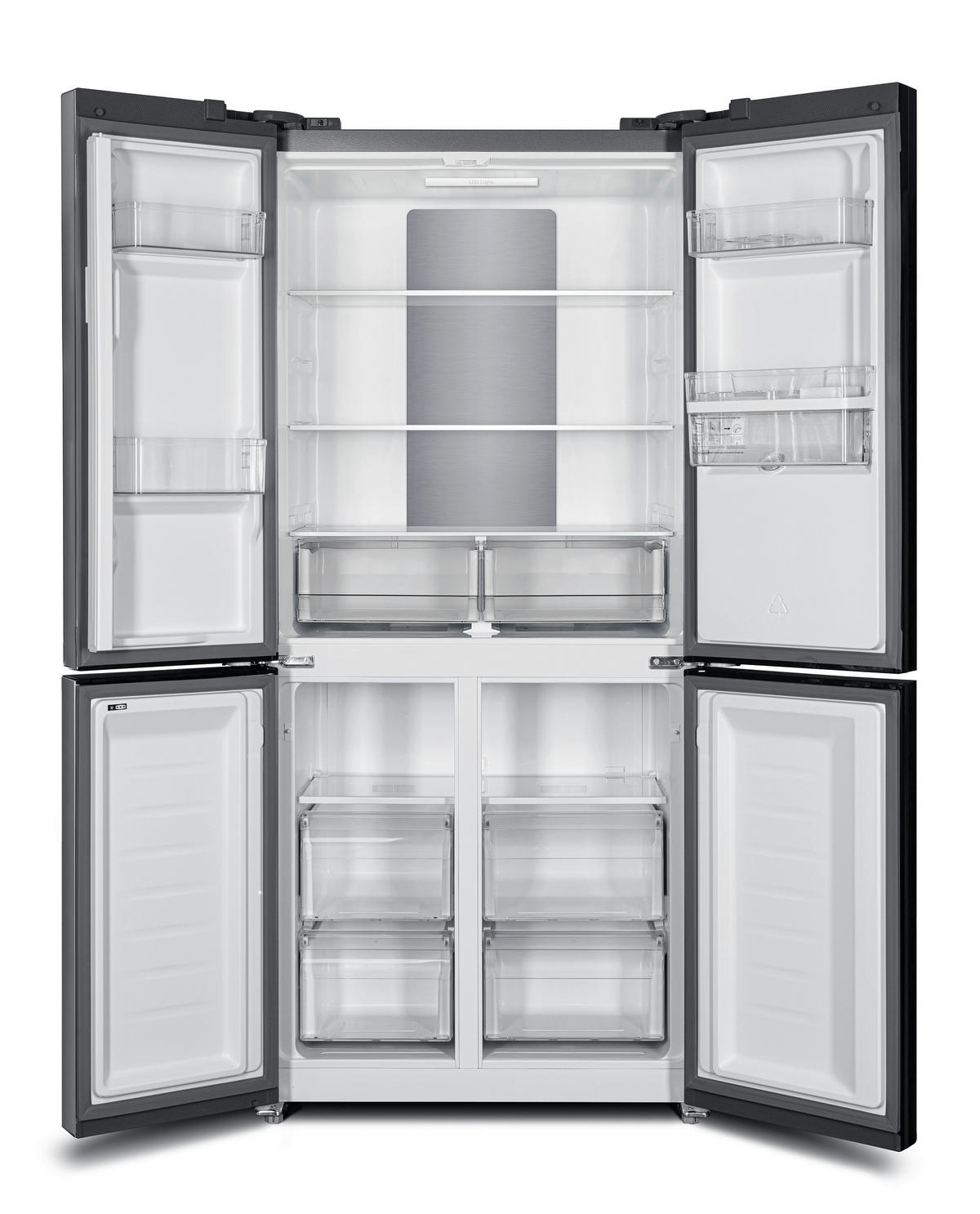 POCOline Cross-Door Kühl/Gefrierkombination MD 183-432 EIXWDDNF Inox Multi-Door MD 183-432 EIXWDDNF - Inox - POCOline