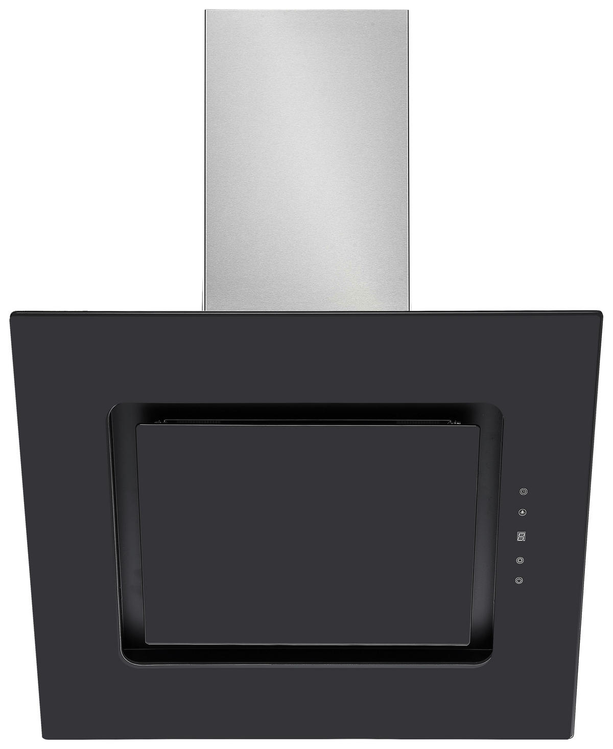 Respekta Dunstabzugshaube CH99040-60S schwarz Glas Edelstahl B/H/T: ca. 59,5x45,5x42,3 cm CH99040-60S - schwarz/Edelstahl (59,50/45,50/42,30cm) - Respekta