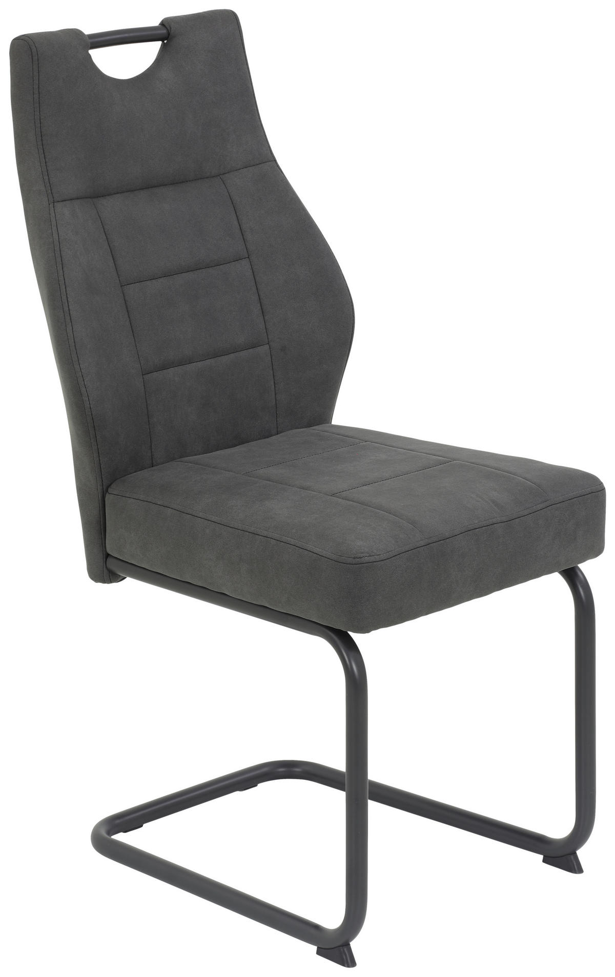 Essgruppe Inn Eiche schwarz anthrazit Holzwerkstoff B/H/T: ca. 140x76x90 cm Inn - Eiche/schwarz (140,00/76,00/90,00cm) - Hela