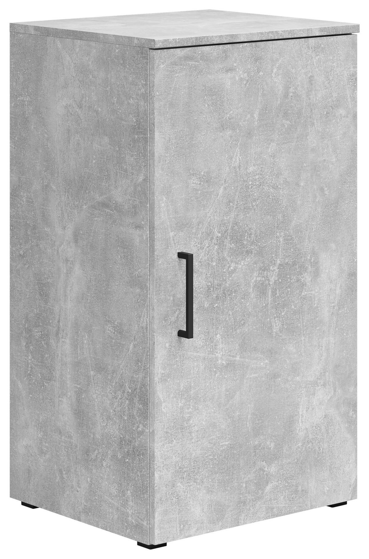 Schrank Multi-Stauraum Typ 12 Beton Optik B/H/T: ca. 45x83x40 cm Multi-Stauraum Typ 12 - Beton (45,00/83,00/40,00cm)
