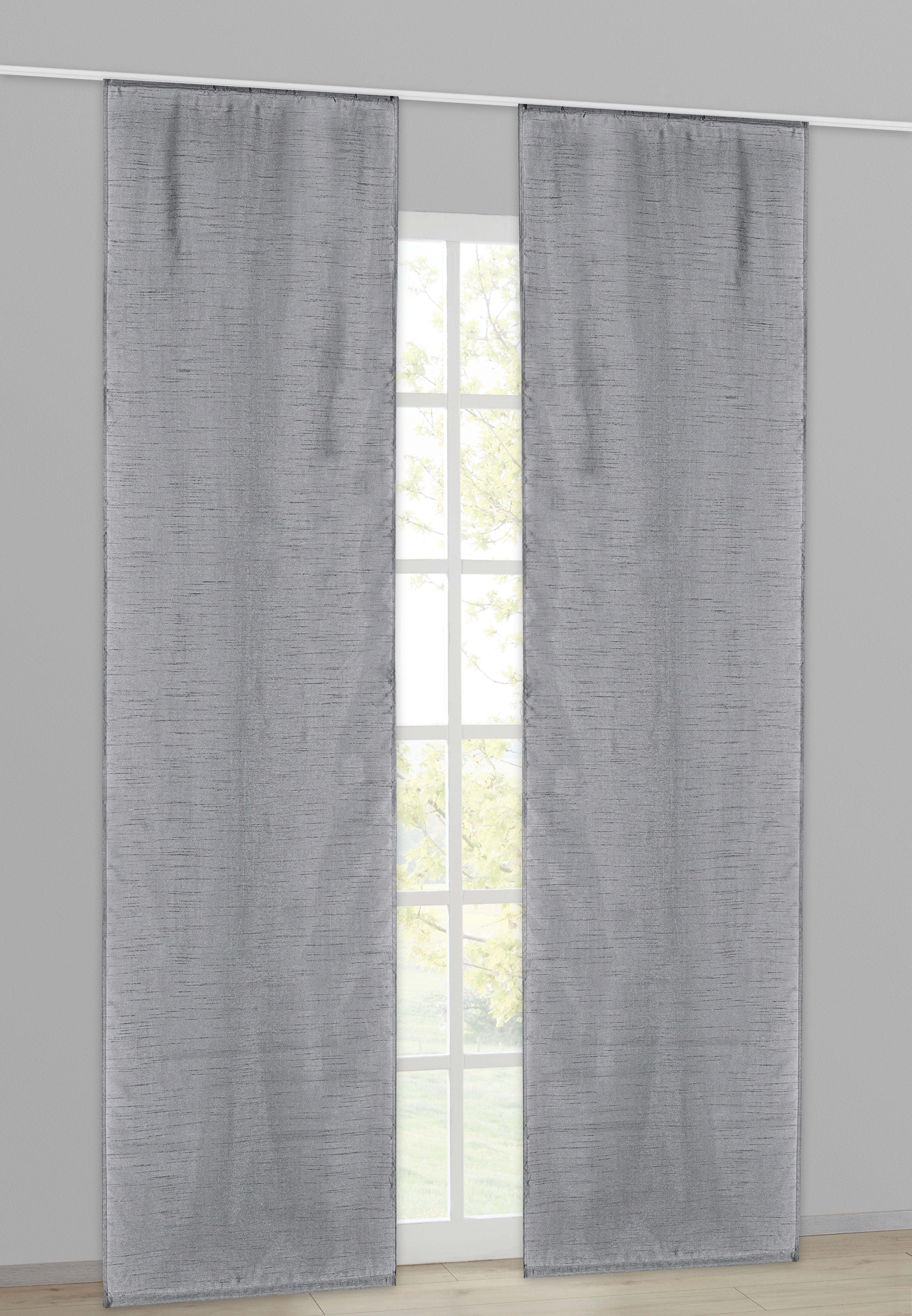 Schiebevorhang Taifun silber B/L: ca. 60x245 cm Taifun - silber (60,00/245,00cm) - Acus