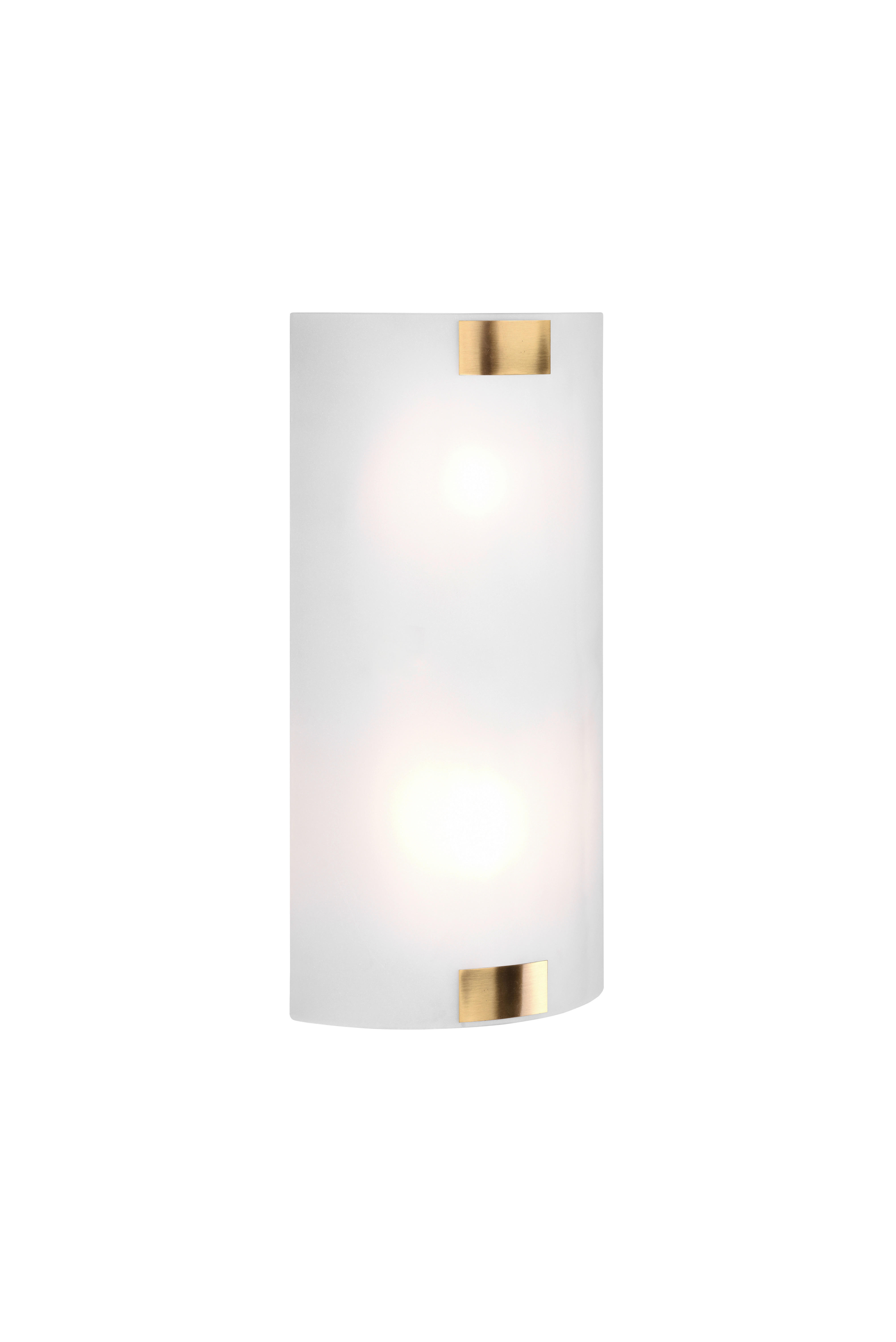 TRIO Wandleuchte 212700204 Pura altmessing Metall B/H: ca. 20x40 cm E27 2 Brennstellen Pura - altmessing (20,00/40,00cm) - Trio