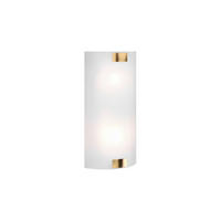 TRIO Wandleuchte 212700204 Pura altmessing Metall B/H: ca. 20x40 cm E27 2 Brennstellen Pura - altmessing (20,00/40,00cm) - Trio