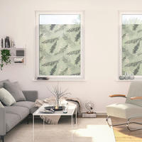 LICHTBLICK Fensterfolie Fir branches Natur Fir branches grün B/L: ca. 100x180 cm Fir branches - grün (100,00/180,00cm) - LICHTBLICK