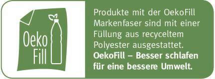 Kissen Kopfkissen-Eco 80x80cm - weiß (80,00/80,00cm)