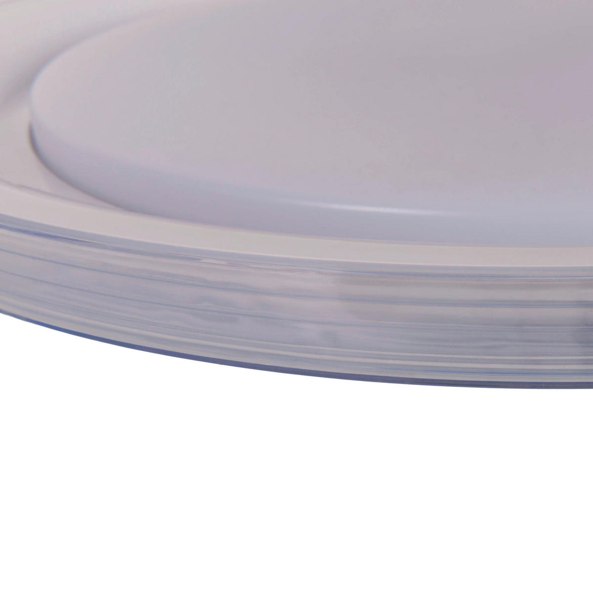 Näve Leuchten LED-Deckenleuchte weiß Metall Kunststoff B/H/T/D: ca. 50,5x7,5x50,5x50,5 cm CLAIRE - weiß (50,50/7,50/50,50cm) - Näve Leuchten