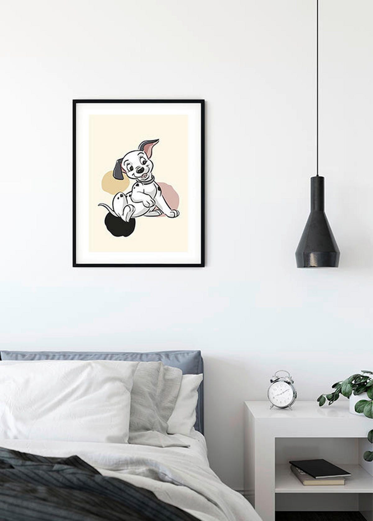 Komar Poster 101 Dalmatiner Dots Disney B/L: ca. 50x70 cm 101 Dalmatiner Dots - (50,00/70,00cm) - Komar