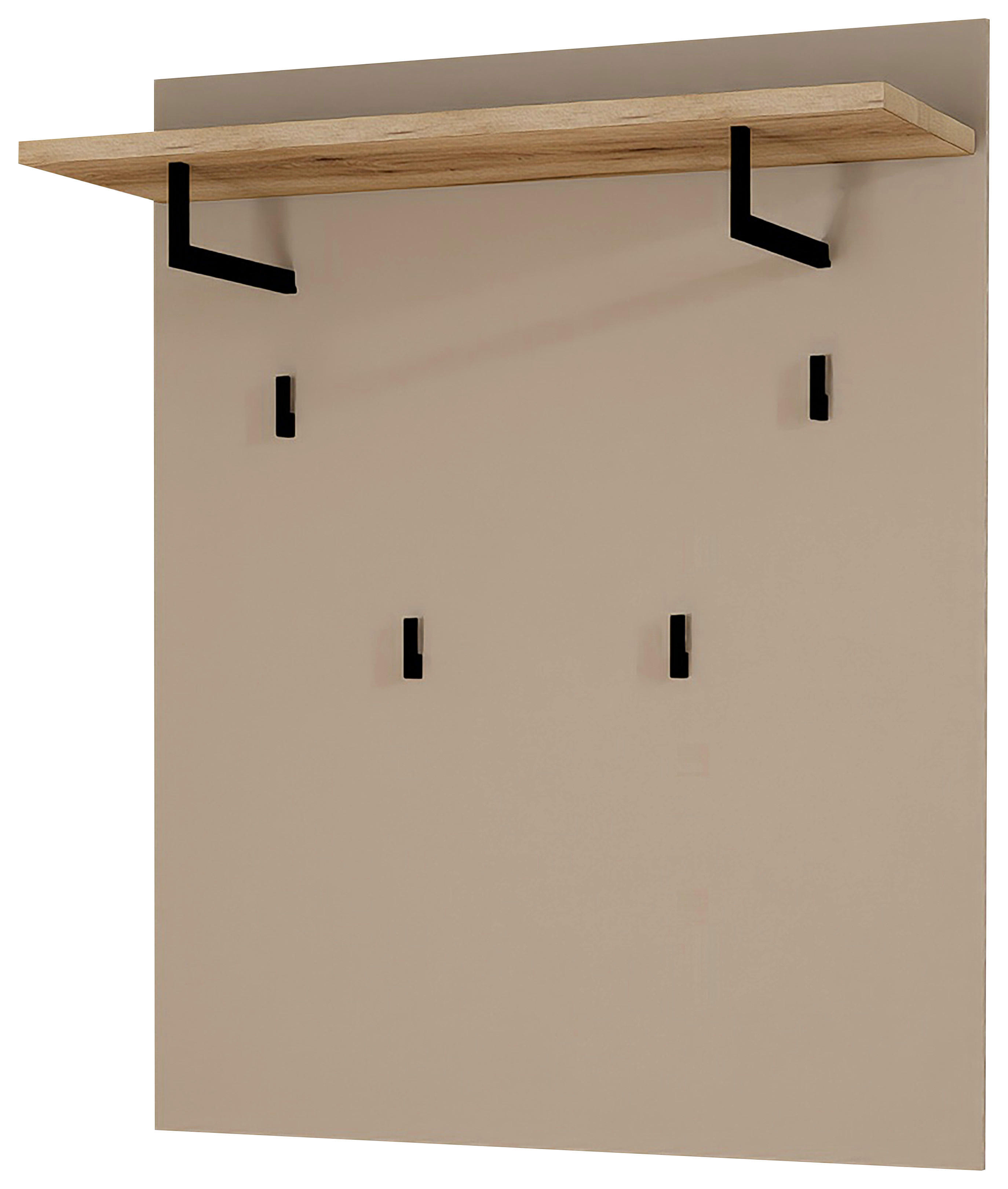 Garderobenpaneel Fargo Eiche Cashmere B/H/T: ca. 80x100x30 cm Fargo - Eiche/Cashmere (80,00/100,00/30,00cm)