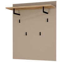 Garderobenpaneel Fargo Eiche Cashmere B/H/T: ca. 80x100x30 cm Fargo - Eiche/Cashmere (80,00/100,00/30,00cm)