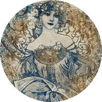 Komar Fototapete Goddess D: ca. 125 cm Goddess - (125,00cm) - Komar