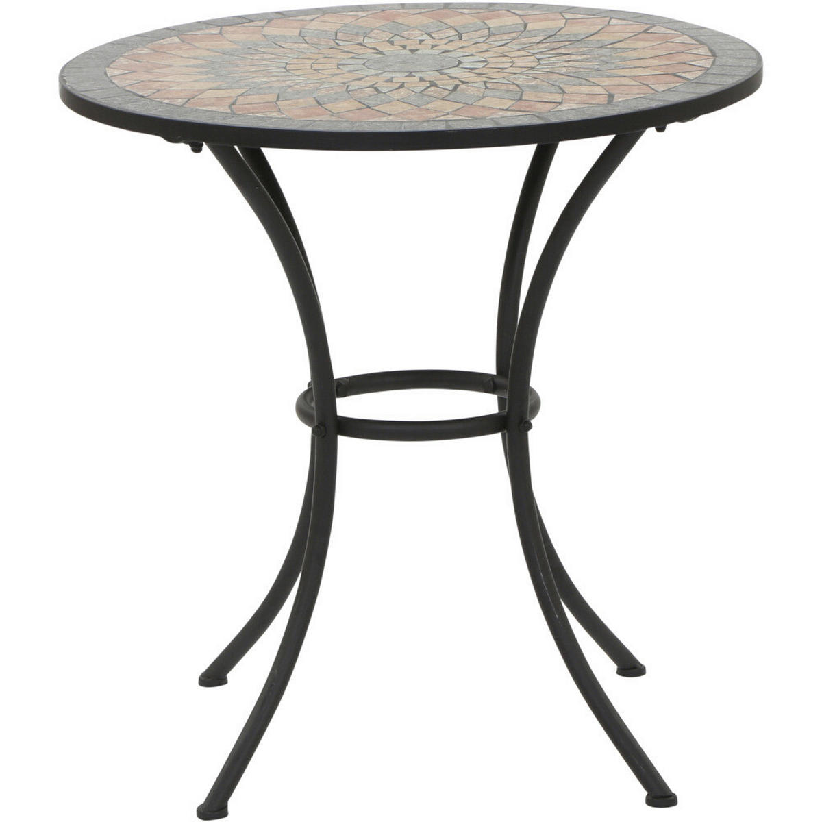 Gardamo Gartentisch PRATO schwarz Eisen PRATO - schwarz - Gardamo