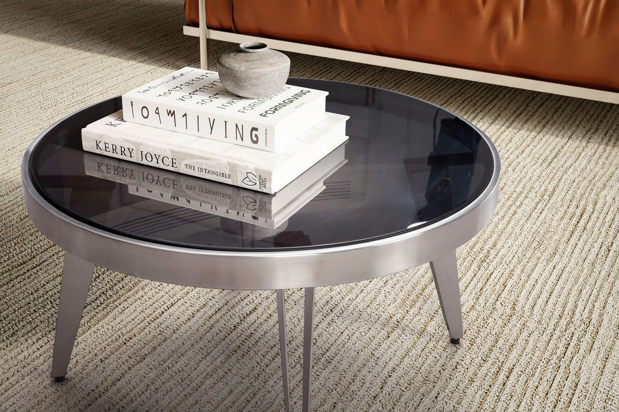 Couchtisch schwarz B/H/T: ca. 60x33x60 cm Couchtisch - schwarz (60,00/33,00/60,00cm) - Wohnling