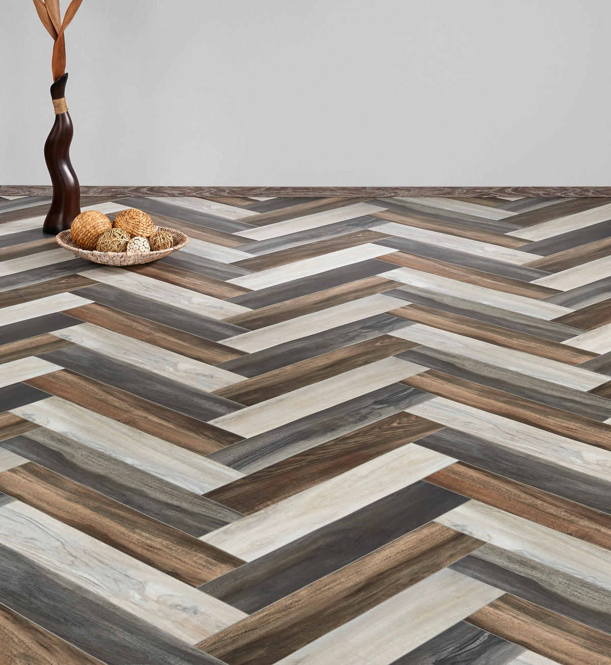 Vinylboden Novo Multi Fischgrät B: ca. 400 cm pro m² Novo - Multi (400,00cm)