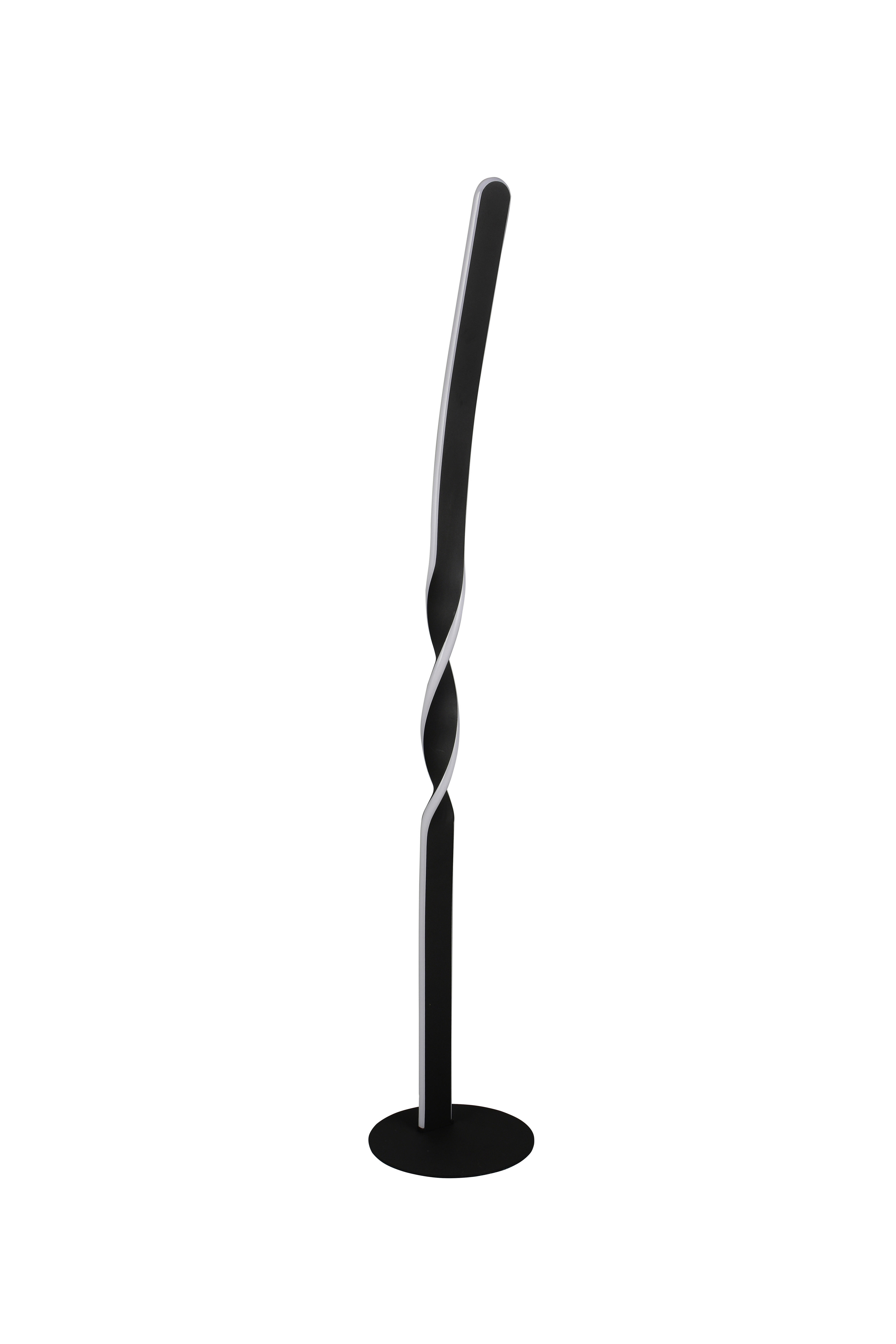 Thumbnail - Reality LED Stehlampe Ginko mattschwarz Metall B/H/T: ca. 2x11x21,5 cm 1 Brennstellen