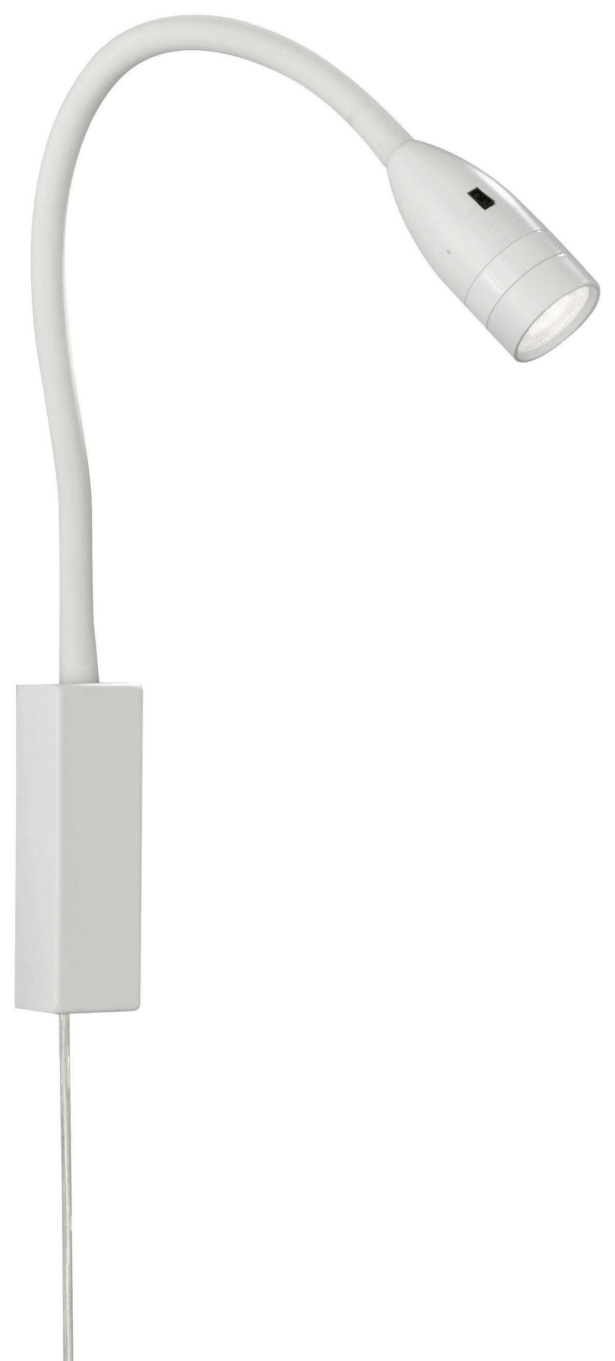 Fischer & Honsel LED-Wandspot 30169 weiß Metall B/H/T: ca. 4x61x4 cm 1 Brennstellen Sten - weiß (4,00/61,00/4,00cm) - Fischer & Honsel