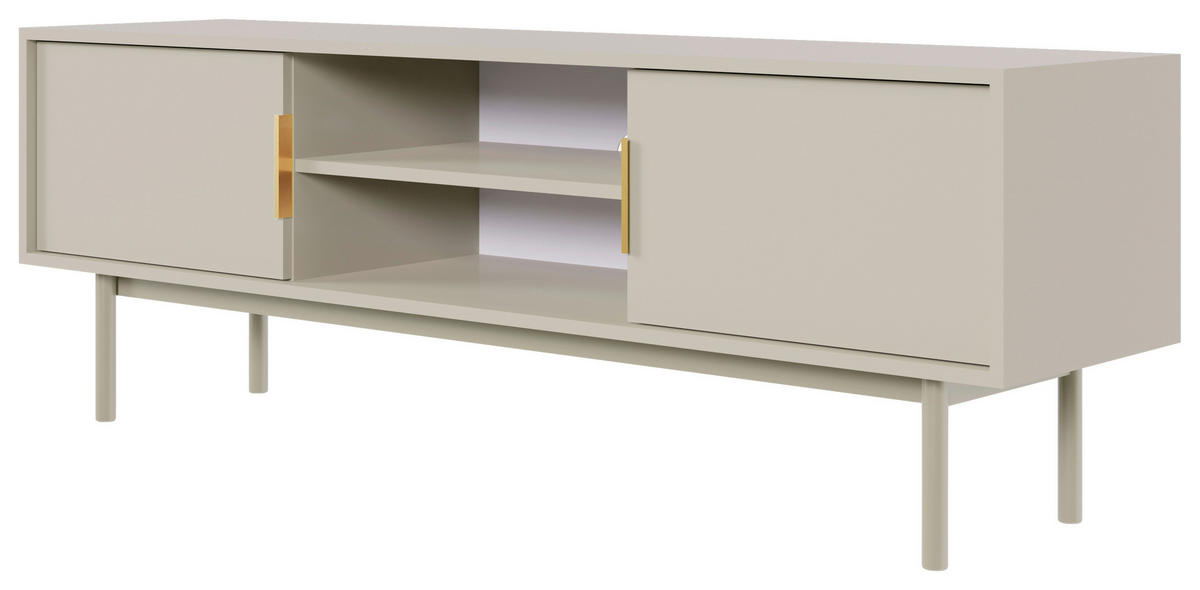 TV-Lowboard VIVA Cashmere B/H/T: ca. 154x53,5x39 cm VIVA - Cashmere (154,00/53,50/39,00cm) - WIPMEB
