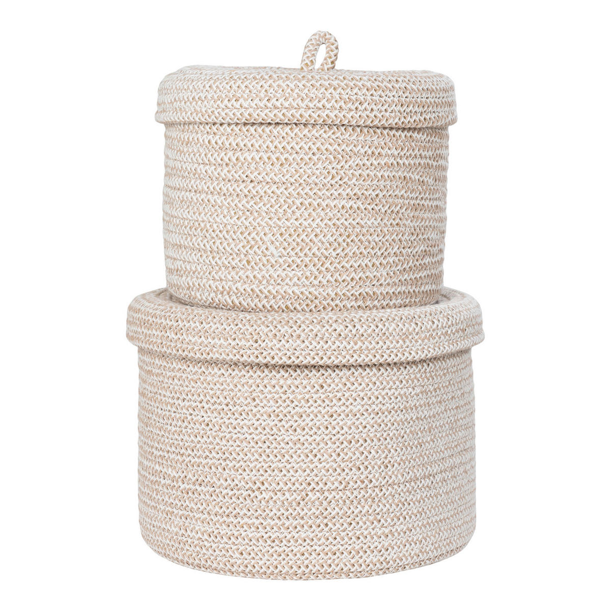 Housenordic Aufbewahrungskorb Sebal beige Baumwolle Sebal - beige - Housenordic