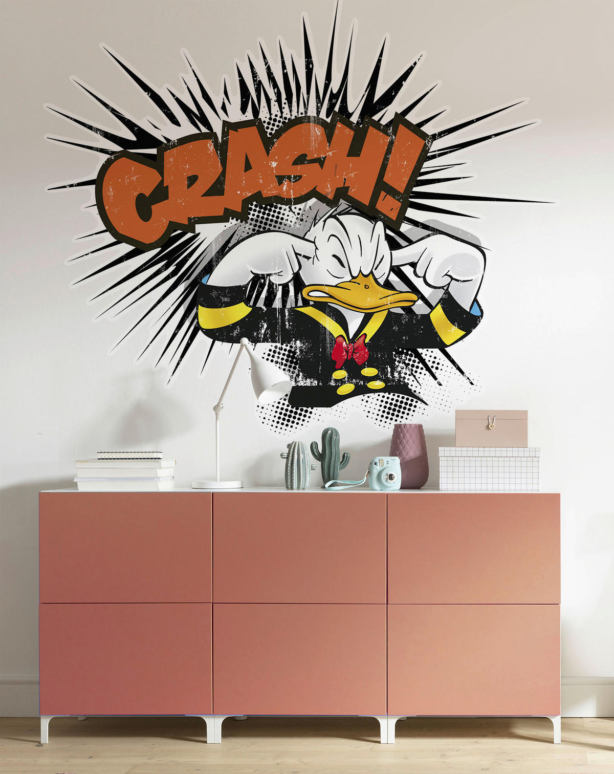 Komar Fototapete Donald crash XXL B/L: ca. 127x160 cm Donald crash XXL - (127,00/160,00cm) - Komar