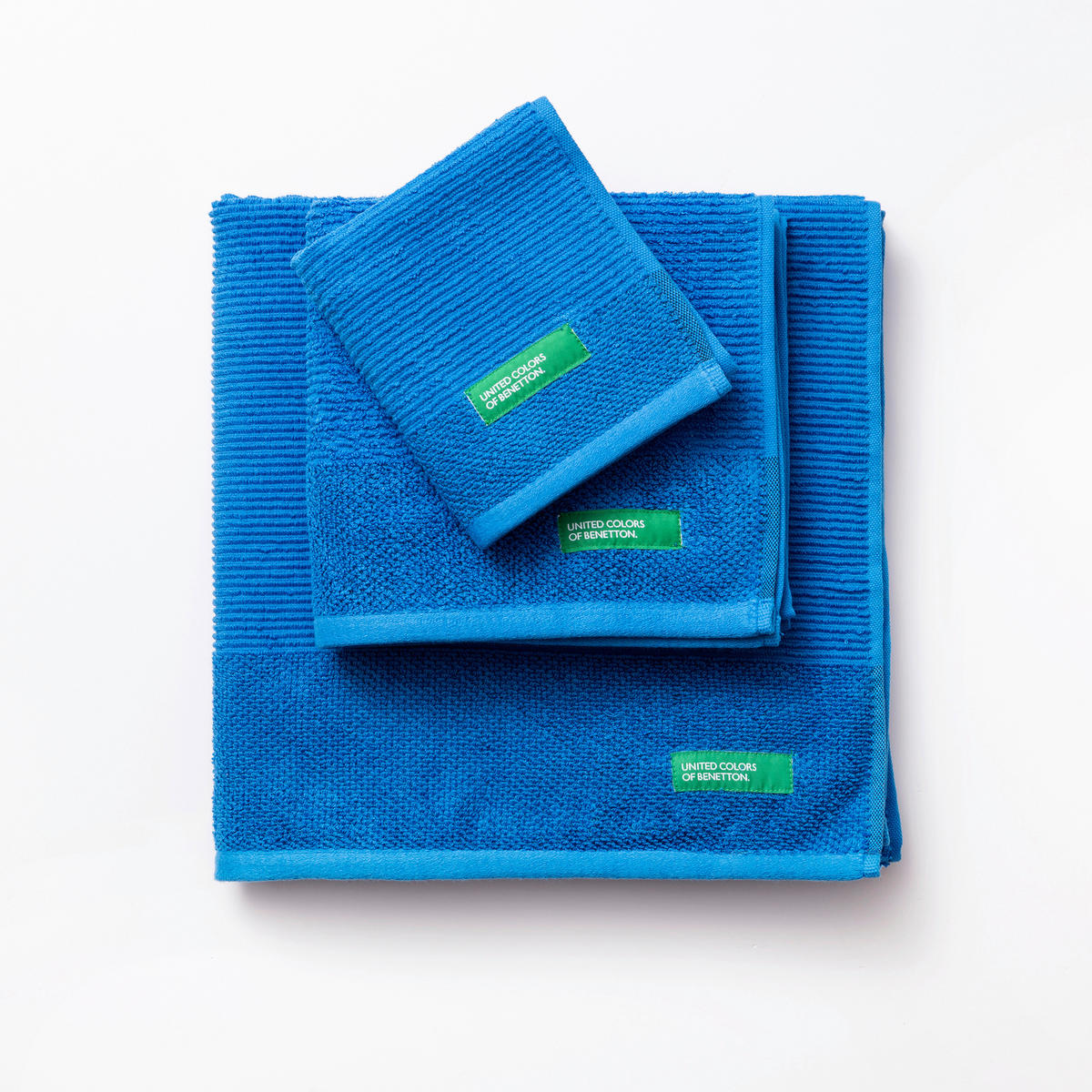 BENETTON Frottier-Set RAINBOW blau Baumwolle RAINBOW - blau - BENETTON