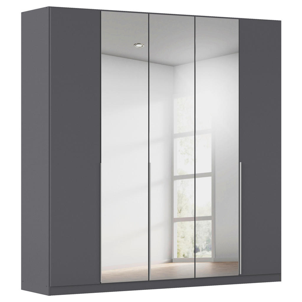 Thumbnail - Kleiderschrank Alabama grau B/H/T: ca. 225x229x54 cm