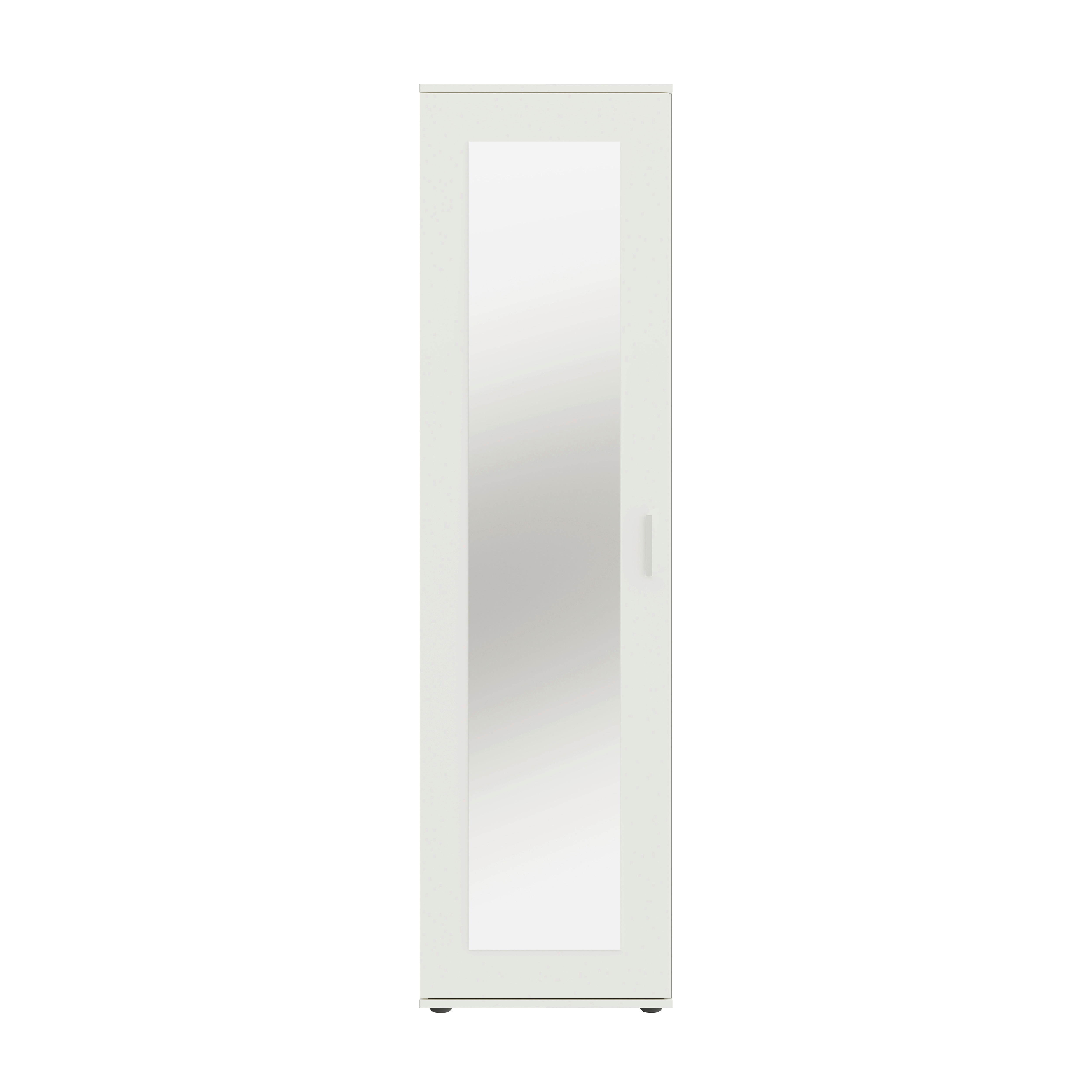 Mehrzweckschrank  weiß B/H/T: ca. 50x184x34,5 cm Inca_2_Mehrzweckschrank - weiß (50,00/184,00/34,50cm)