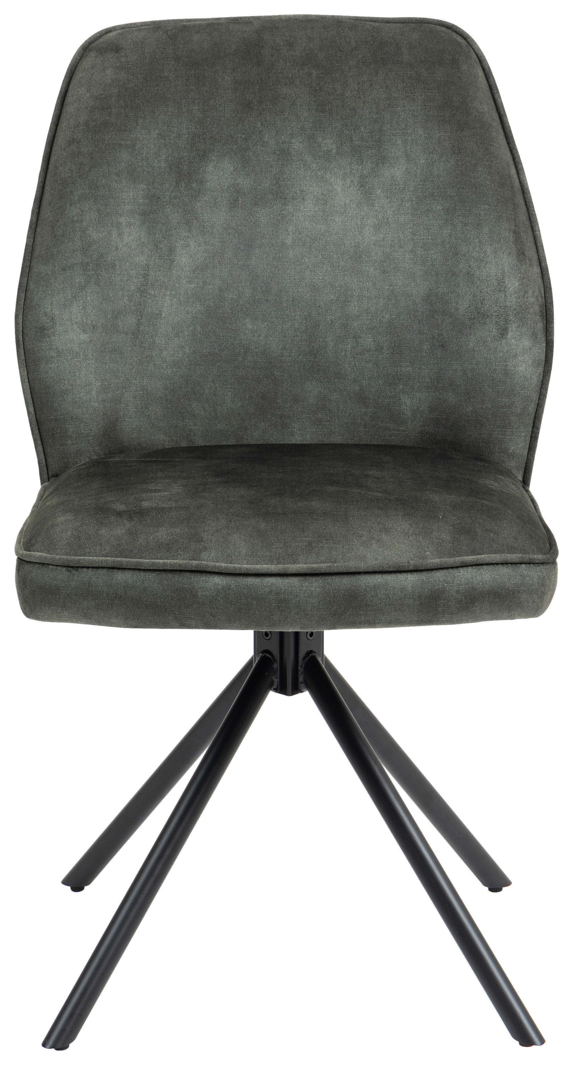 Stuhl Mailand moosgrün Microfaser B/H/T: ca. 53x89x64 cm Mailand - moosgrün (53,00/89,00/64,00cm)