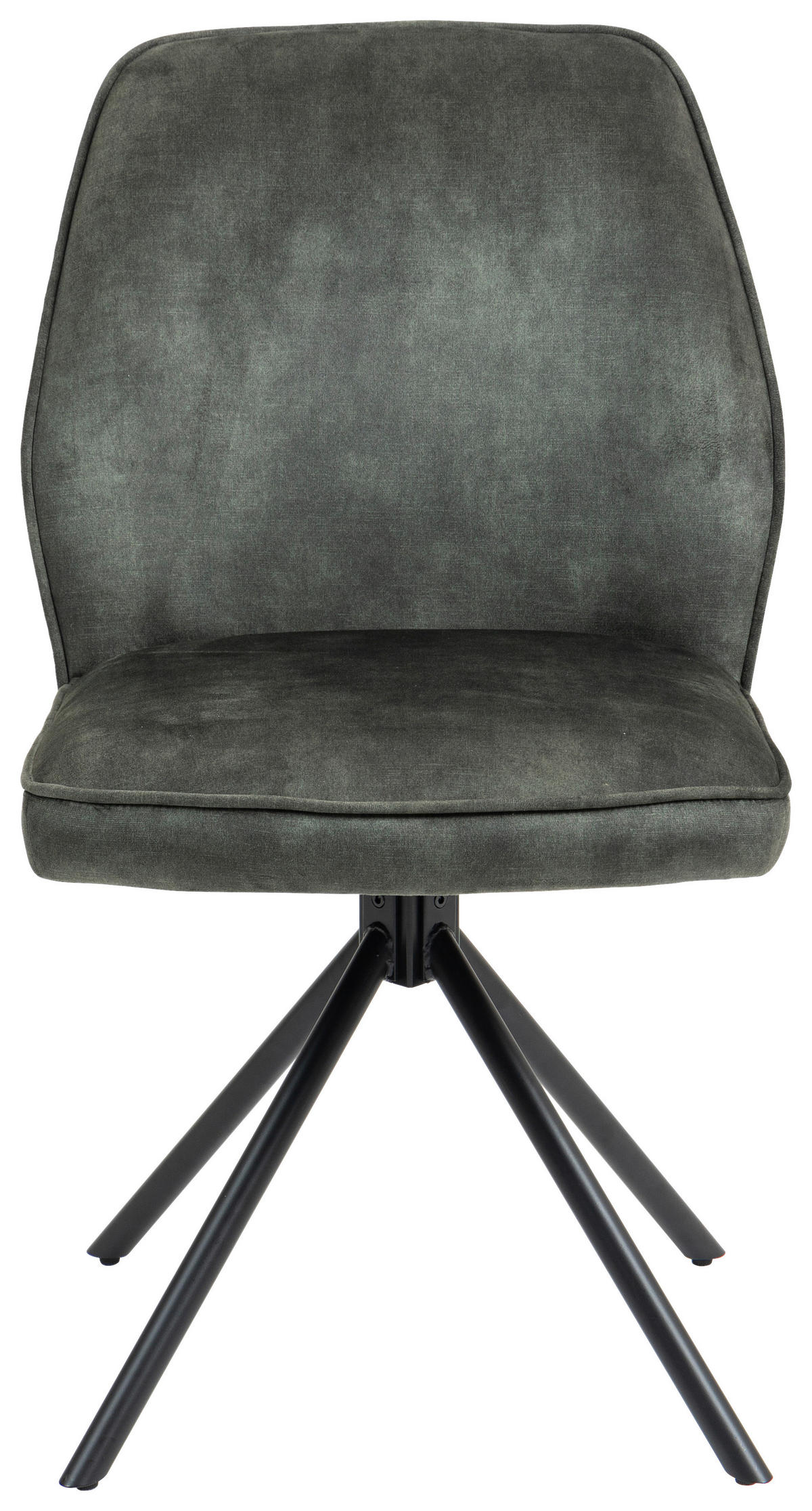 Stuhl Mailand moosgrün Microfaser B/H/T: ca. 53x89x64 cm Mailand - moosgrün (53,00/89,00/64,00cm)