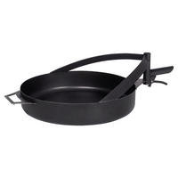 CookKing Grillpfanne Bandito & Montana x schwarz Stahl B/T: ca. 50x50 cm Bandito & Montana x - schwarz (50,00/50,00cm) - CookKing