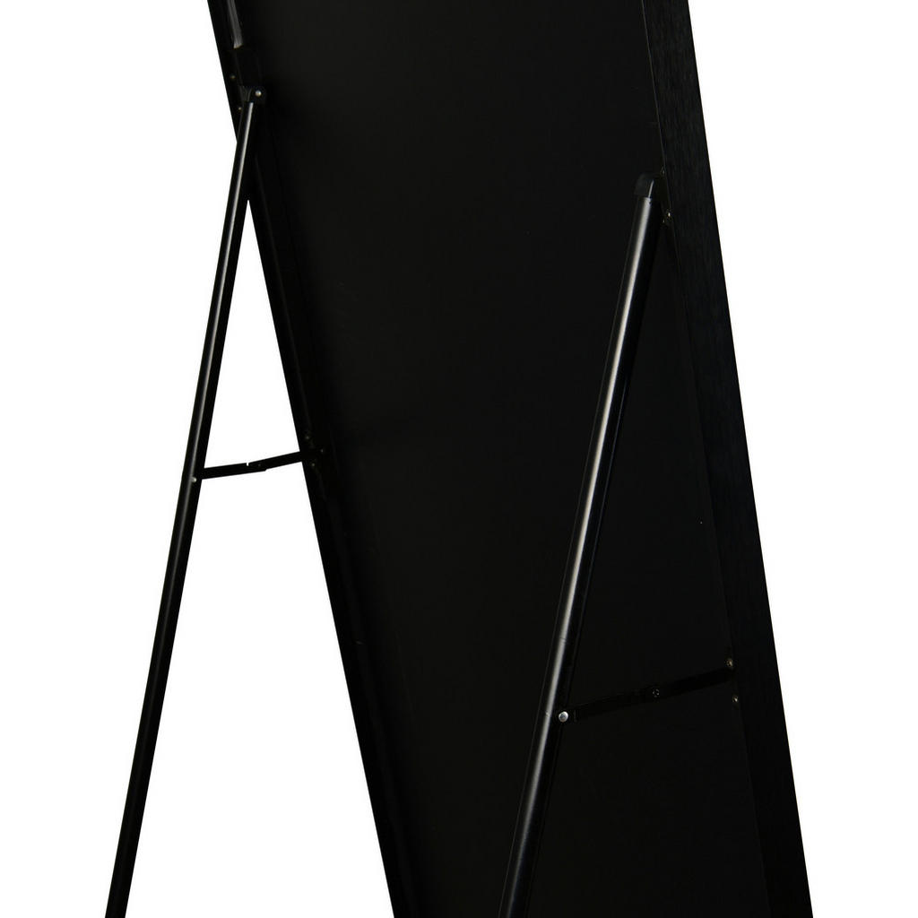 Thumbnail - Standspiegel Britt schwarz Metall B/H/T: ca. 70x170x4 cm