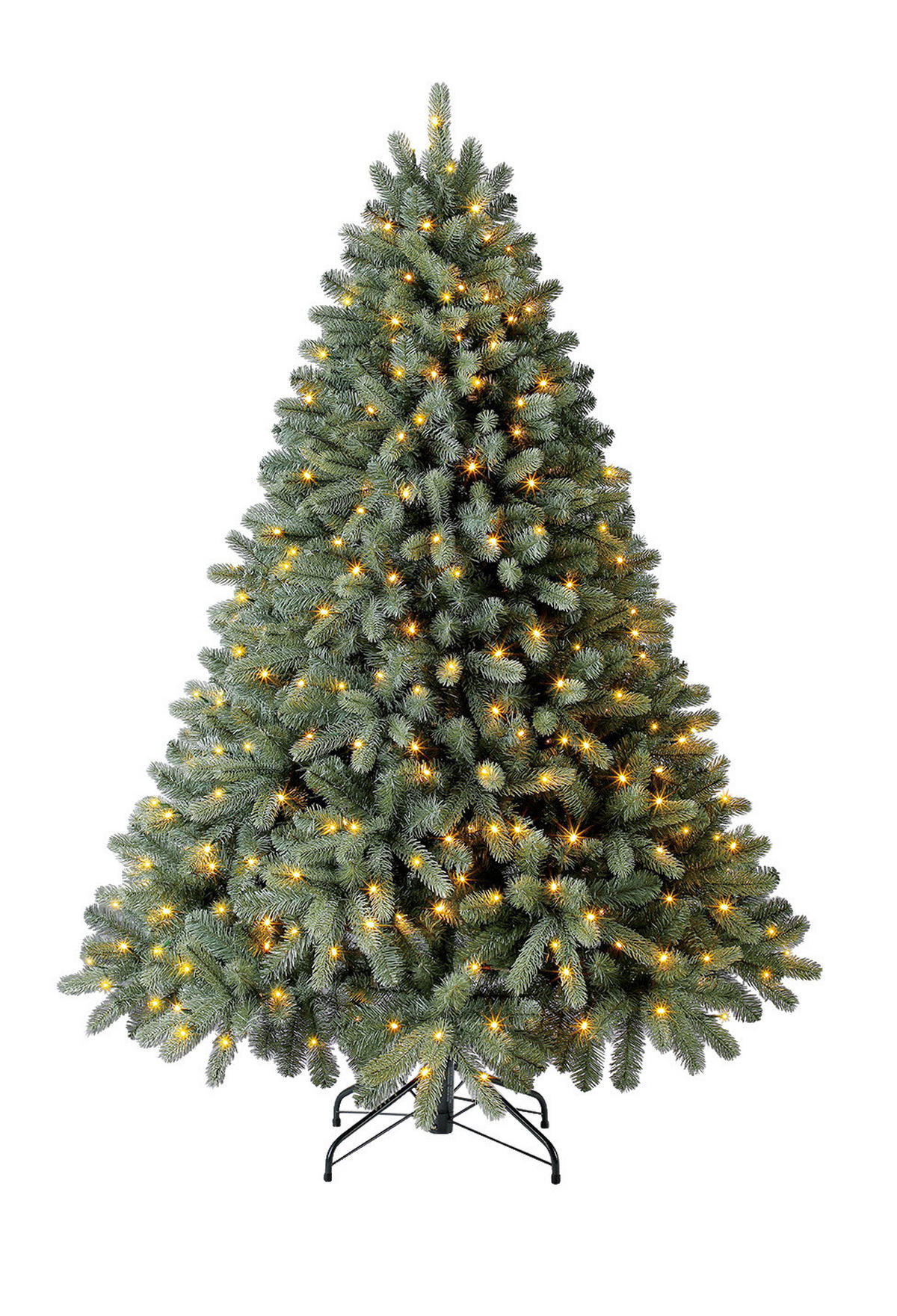 Evergreen Weihnachtsbaum Vermont Fichte grün PVC H/D: ca. 180x129 cm Vermont Fichte - grün (129,00/180,00cm) - Evergreen