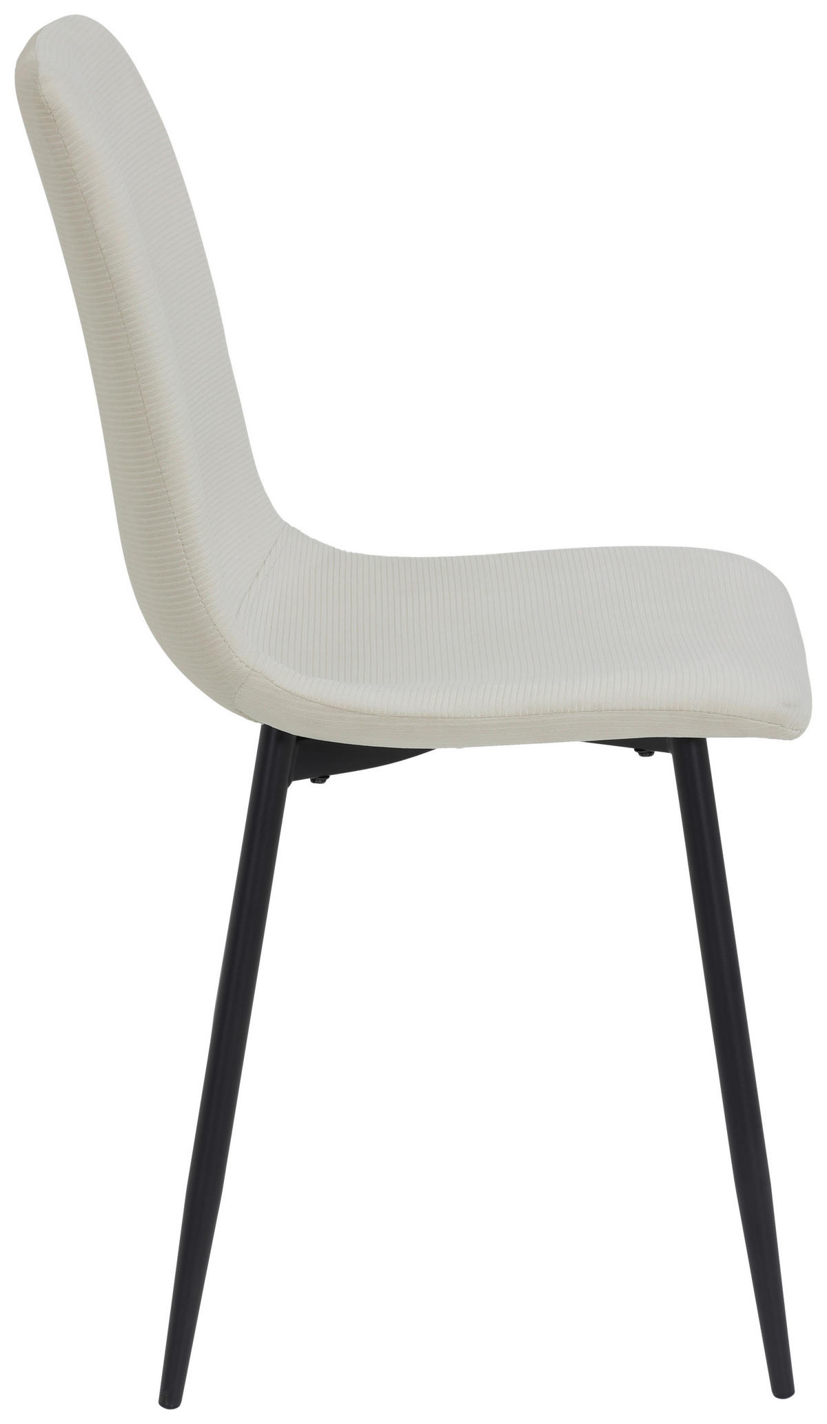Stuhl Leipzig, 4er-Set beige Microfaser B/H/T: ca. 44x92x54 cm Leipzig, 4er-Set - beige (44,00/92,00/54,00cm) - Hela
