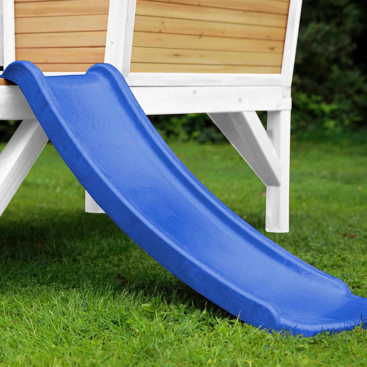 AXI Spielhaus Robin blau B/H/L: ca. 264x203x177 cm Robin - blau/braun (177,00/264,00/203,00cm) - AXI
