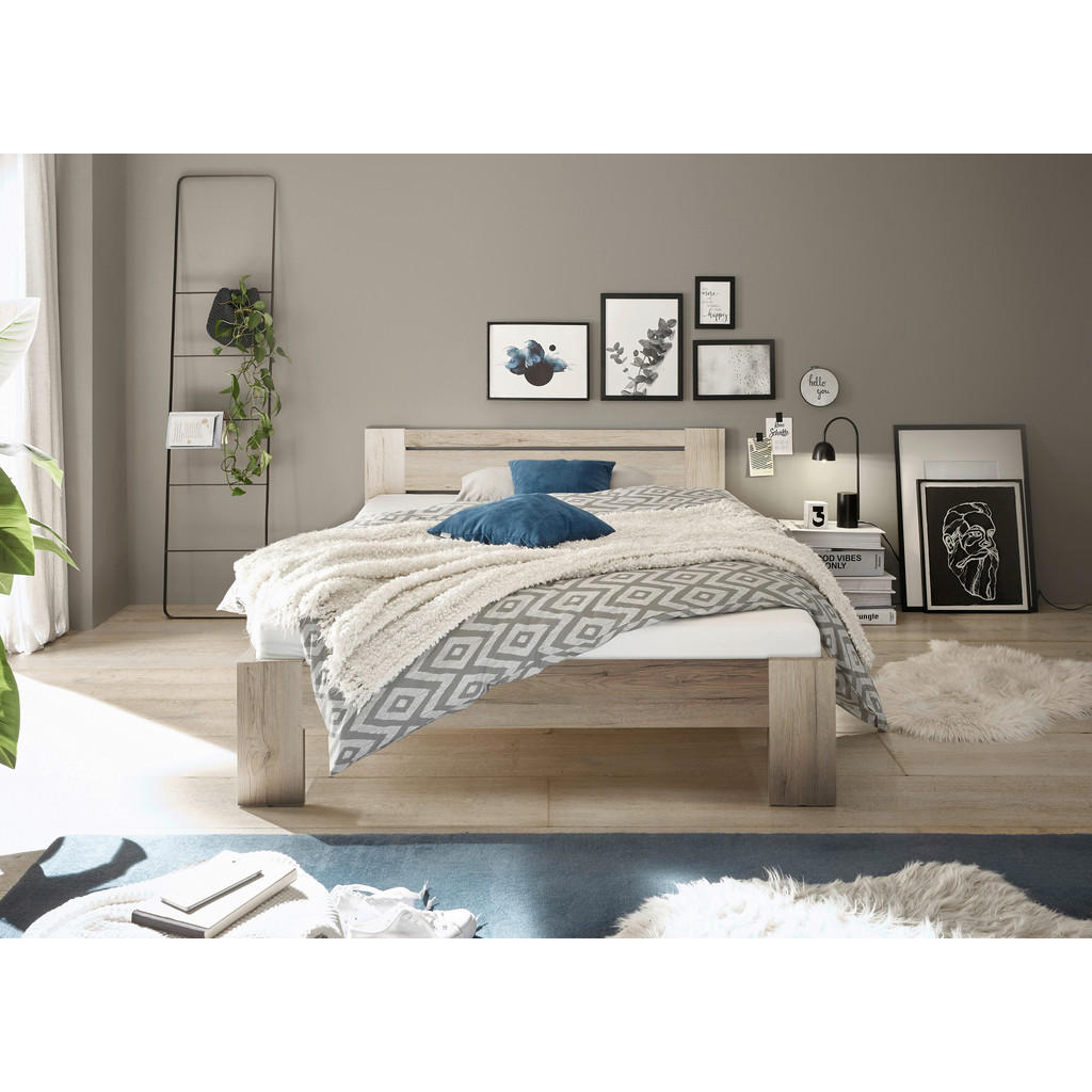 Thumbnail - Futonbett Cannes Eiche San-Remo Nachbildung Liegefläche B/L: ca. 140x200 cm