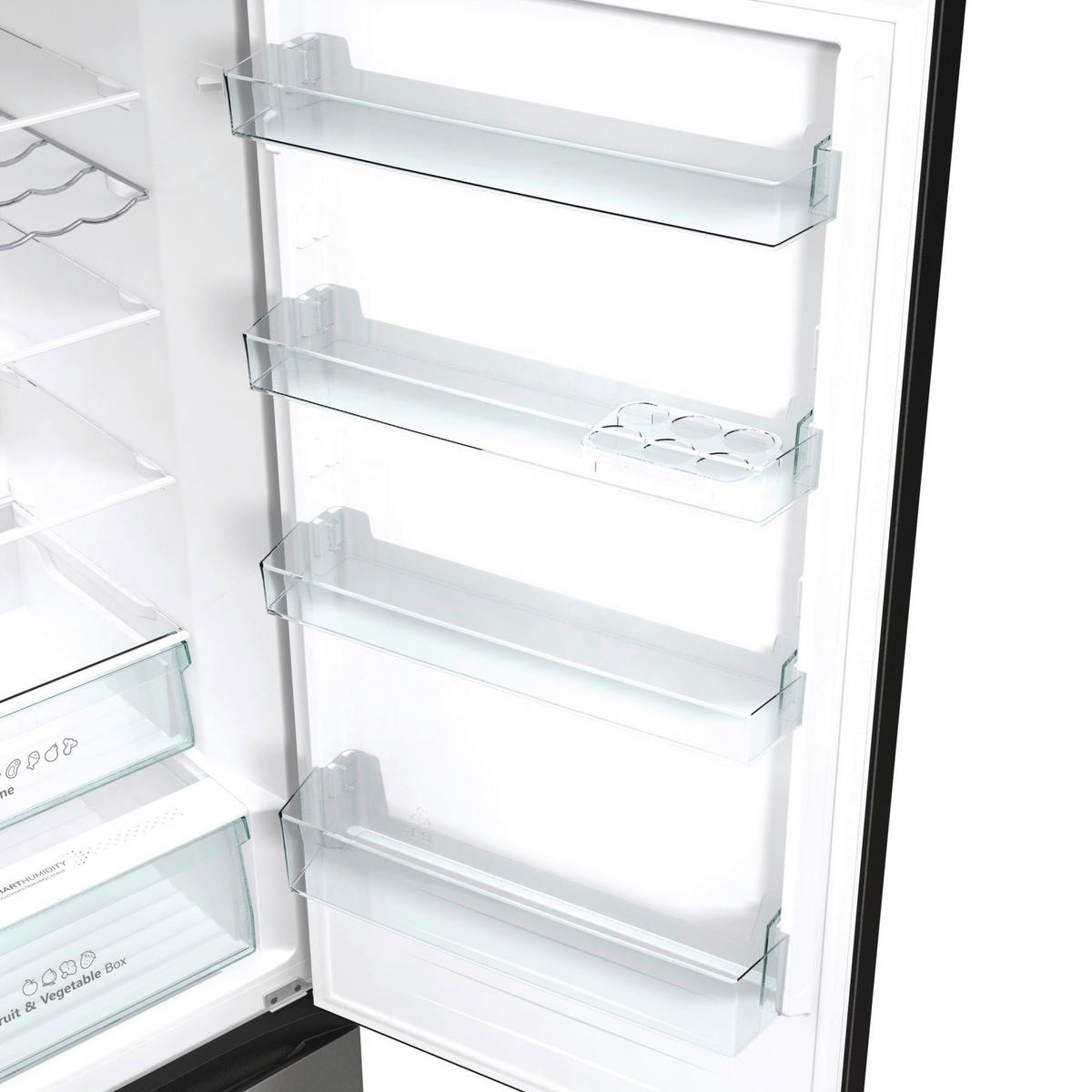 Hisense Kühl-/Gefrierkombination RM469N4ACD Silbergrau Kühl-Gefrierkombi RM469N4ACD - Silbergrau - Hisense
