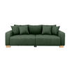 Big Sofa Alpha New grün Microfaser B/H/T: ca. 244x85x112 cm Alpha New - buche/grün (244,00/85,00/112,00cm)