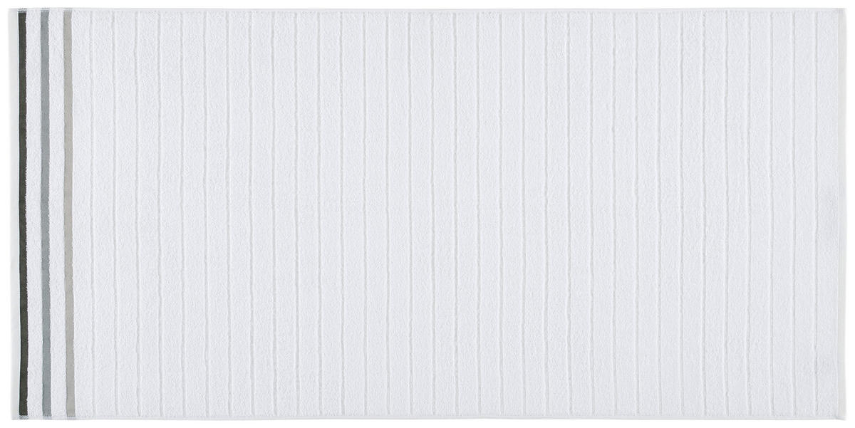 Duschtuch Marta Marta - weiß (70,00/140,00cm) - oh cosy