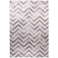 Padiro Flachflorteppich Sally 325 taupe B/H/L: ca. 80x0,6x150 cm Sally 325 - creme/taupe (150,00/80,00/0,60cm) - Padiro