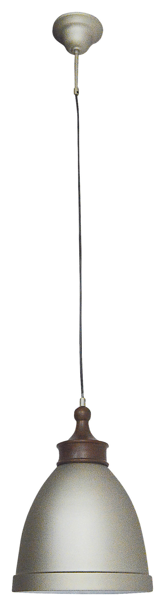 Näve Leuchten Pendelleuchte 6076159 silber Metall B/H/T: ca. 25x126,5x25 cm E27 1 Brennstellen Pinhead - silber (25,00/126,50/25,00cm) - Näve Leuchten