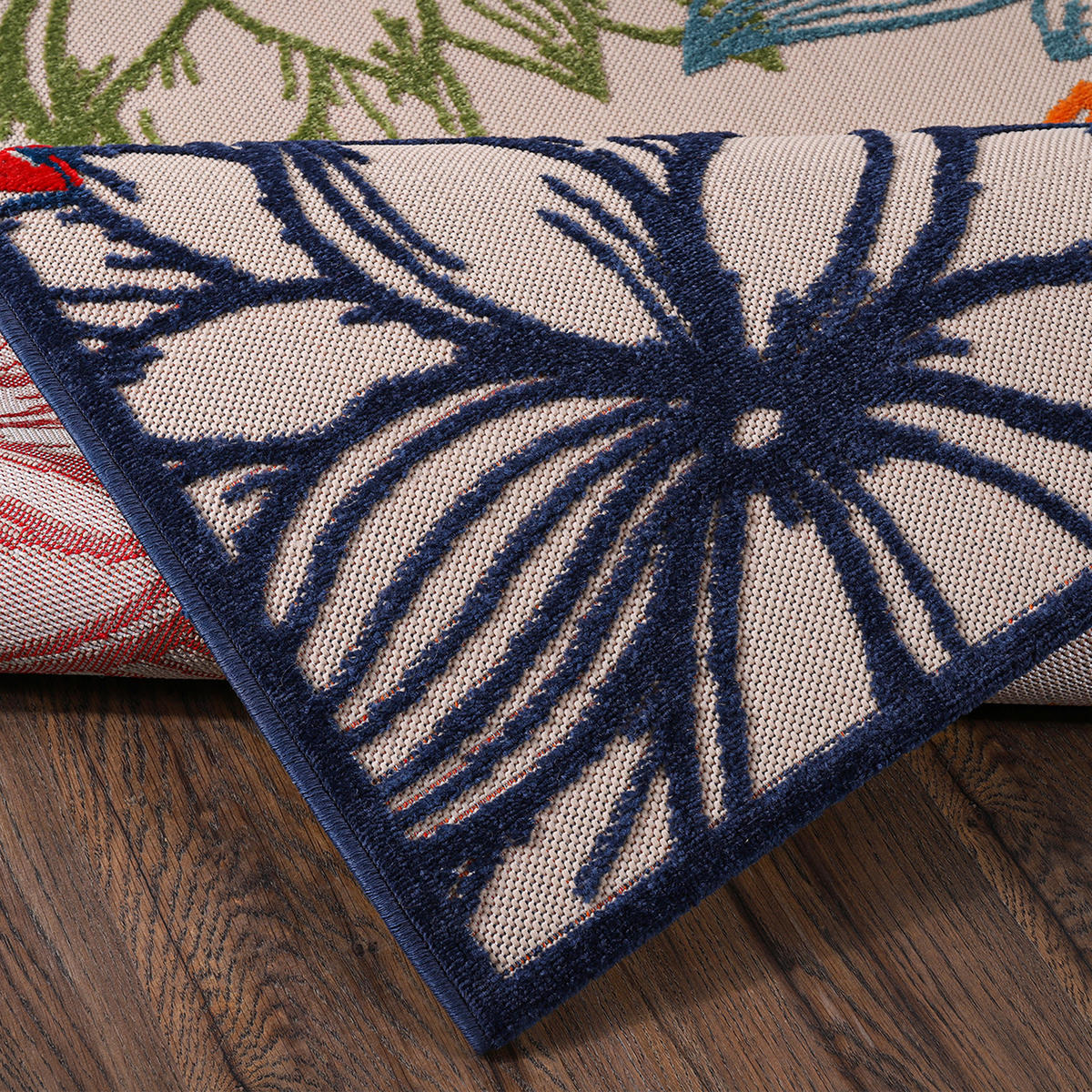 Sanat Outdoorteppich FLORAL bunt B/L: ca. 160x230 cm FLORAL - bunt (160,00/230,00cm) - Sanat