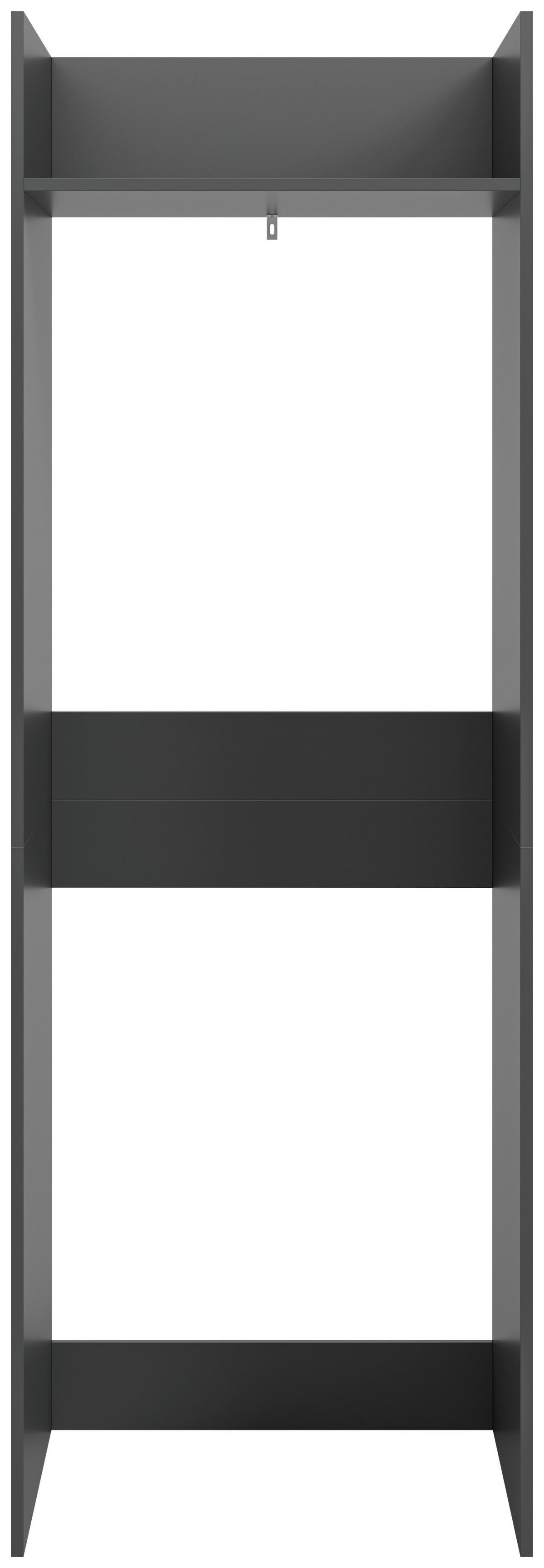 Waschmaschinenumbauschrank Free anthrazit B/H/T: ca. 66x196x66 cm Free - anthrazit (66,00/196,00/66,00cm) - xonox.home