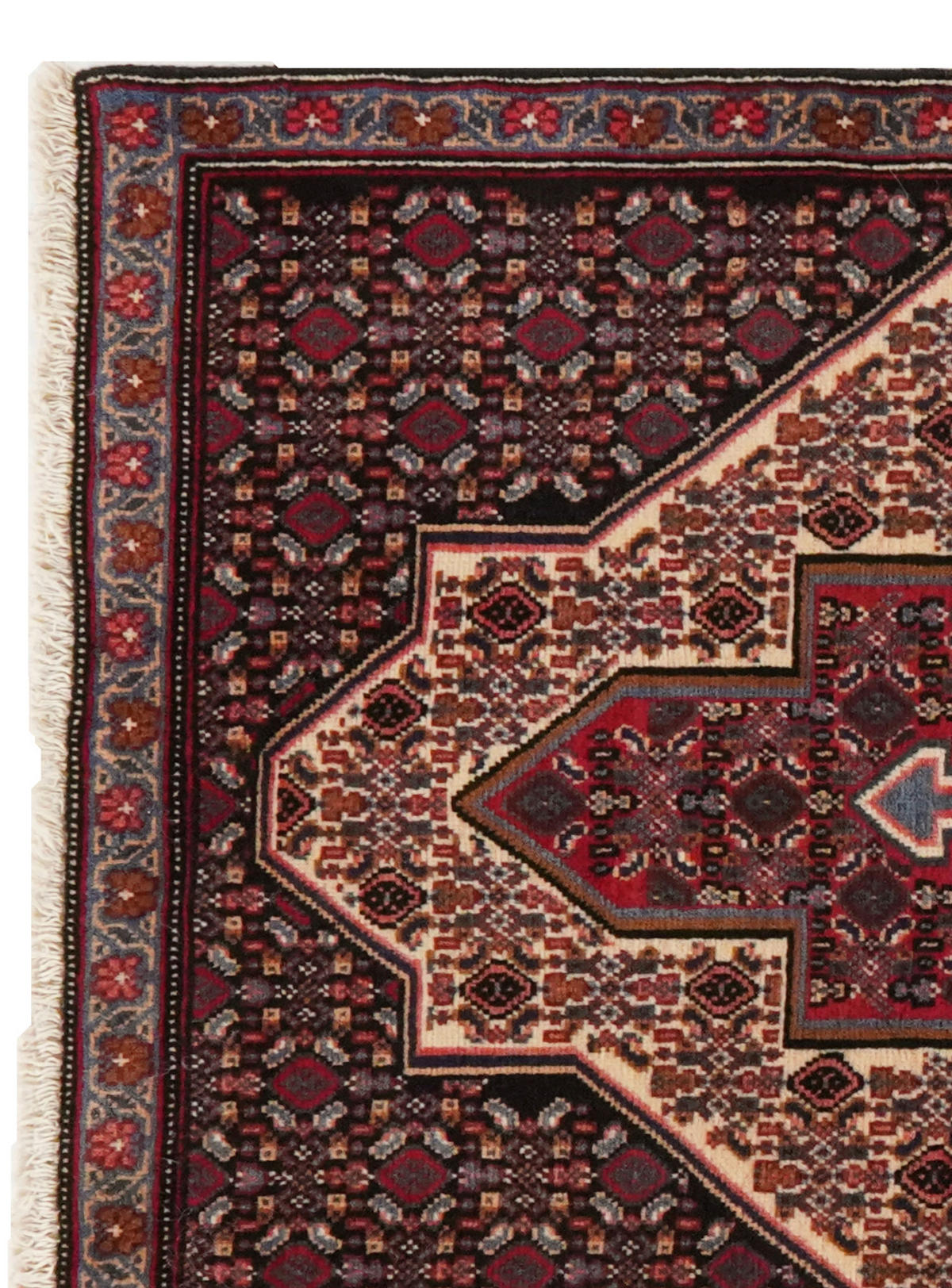 PersaTepp Teppich Senneh Multi B/L: ca. 70x116 cm Senneh - Multi (70,00/116,00cm) - PersaTepp